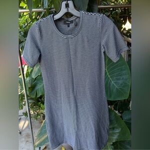 Theory striped t shirt dress